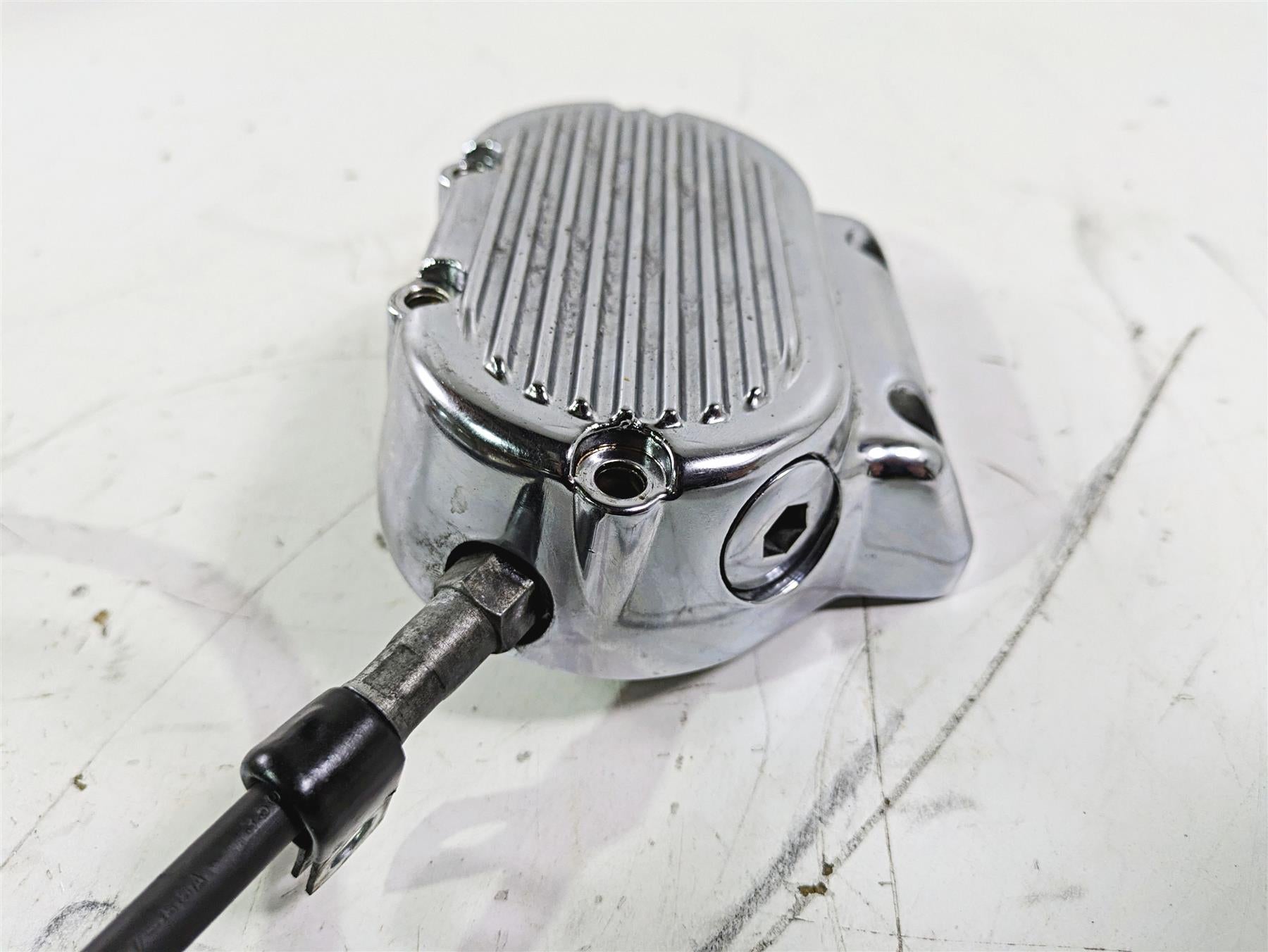1992 Harley FLSTC Softail Heritage Gearbox Clutch Cover + Cable 37082-87 {{ shop.shopifyCountryName }} - Mototech271