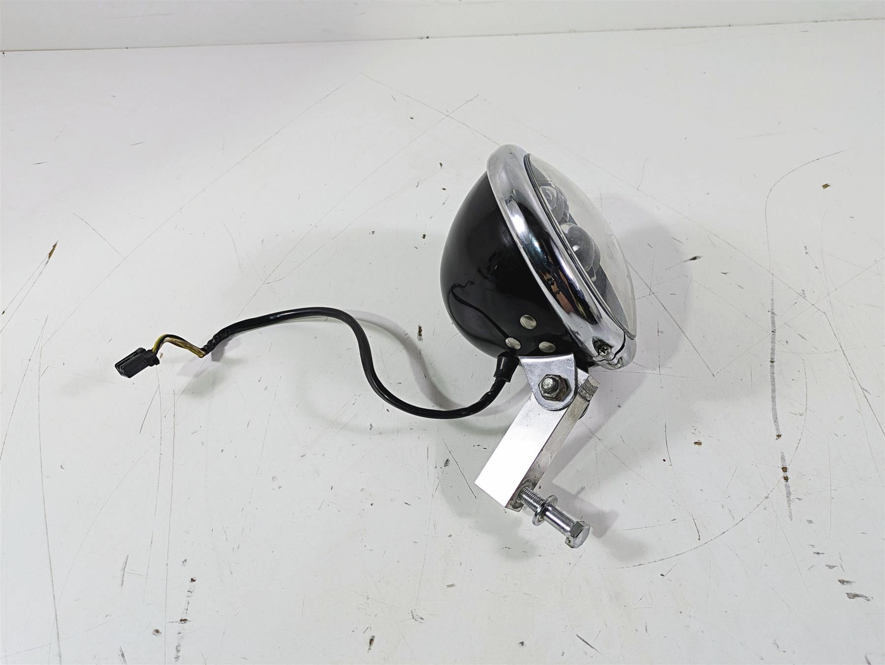 2015 Harley FXDL Dyna Low Rider Head Light Lamp & Led Bulb & Long Mount 69774-07 {{ shop.shopifyCountryName }} - Mototech271