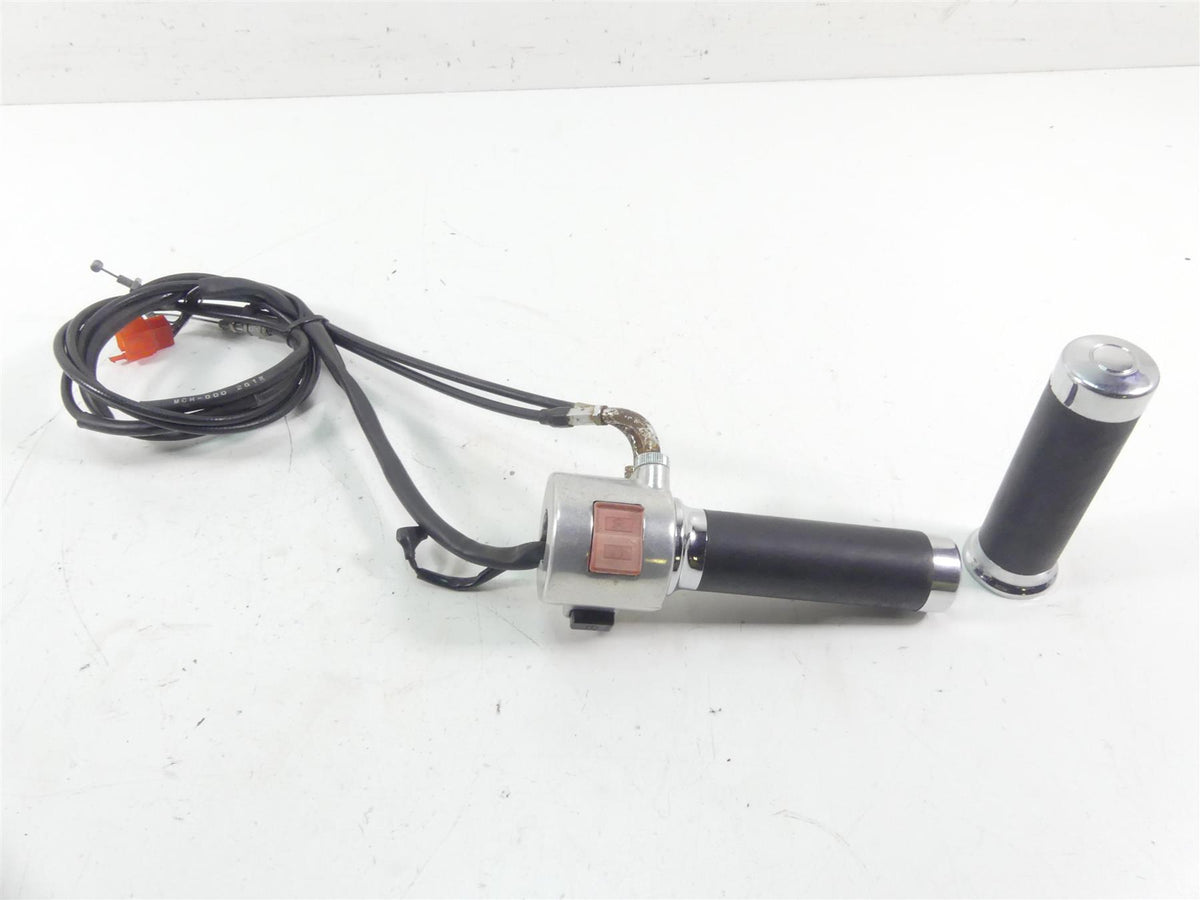2003 Honda VTX1800 C Right Control Switch + Grips & Throttle Cable 35013-MCH-020 {{ shop.shopifyCountryName }} - Mototech271