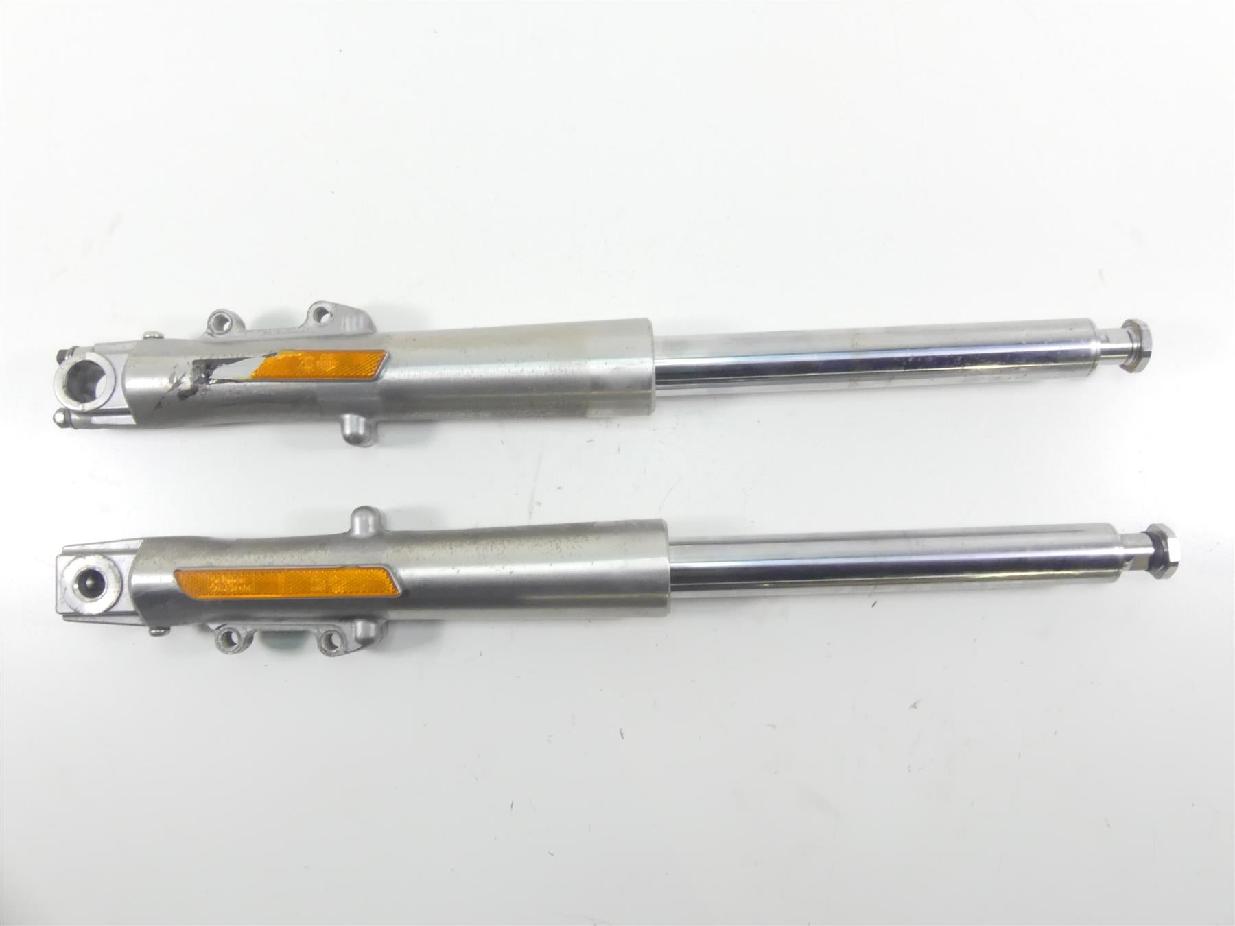 2013 Harley Touring FLTRX Road Glide Straight Front Fork Leg 41mm Set 46502-09