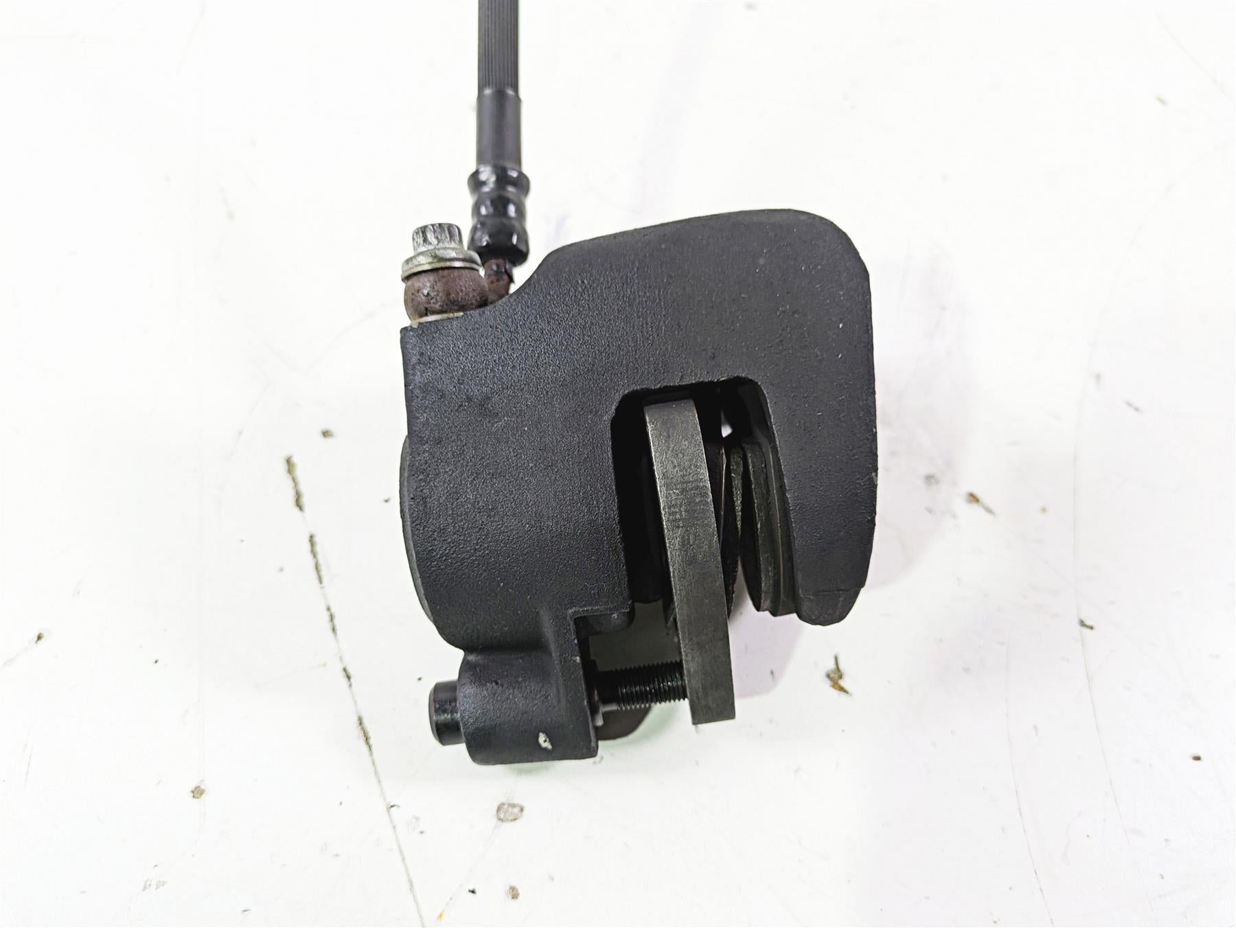 1992 Harley FLSTC Softail Heritage Front Brake Caliper + Line 44046-84B {{ shop.shopifyCountryName }} - Mototech271
