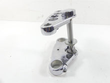 Load image into Gallery viewer, 2008 Harley FXCWC Softail Rocker C Upper Lower Chrome Triple Tree 49mm 46638-08
