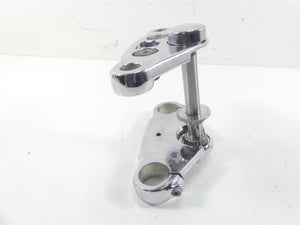 2008 Harley FXCWC Softail Rocker C Upper Lower Chrome Triple Tree 49mm 46638-08