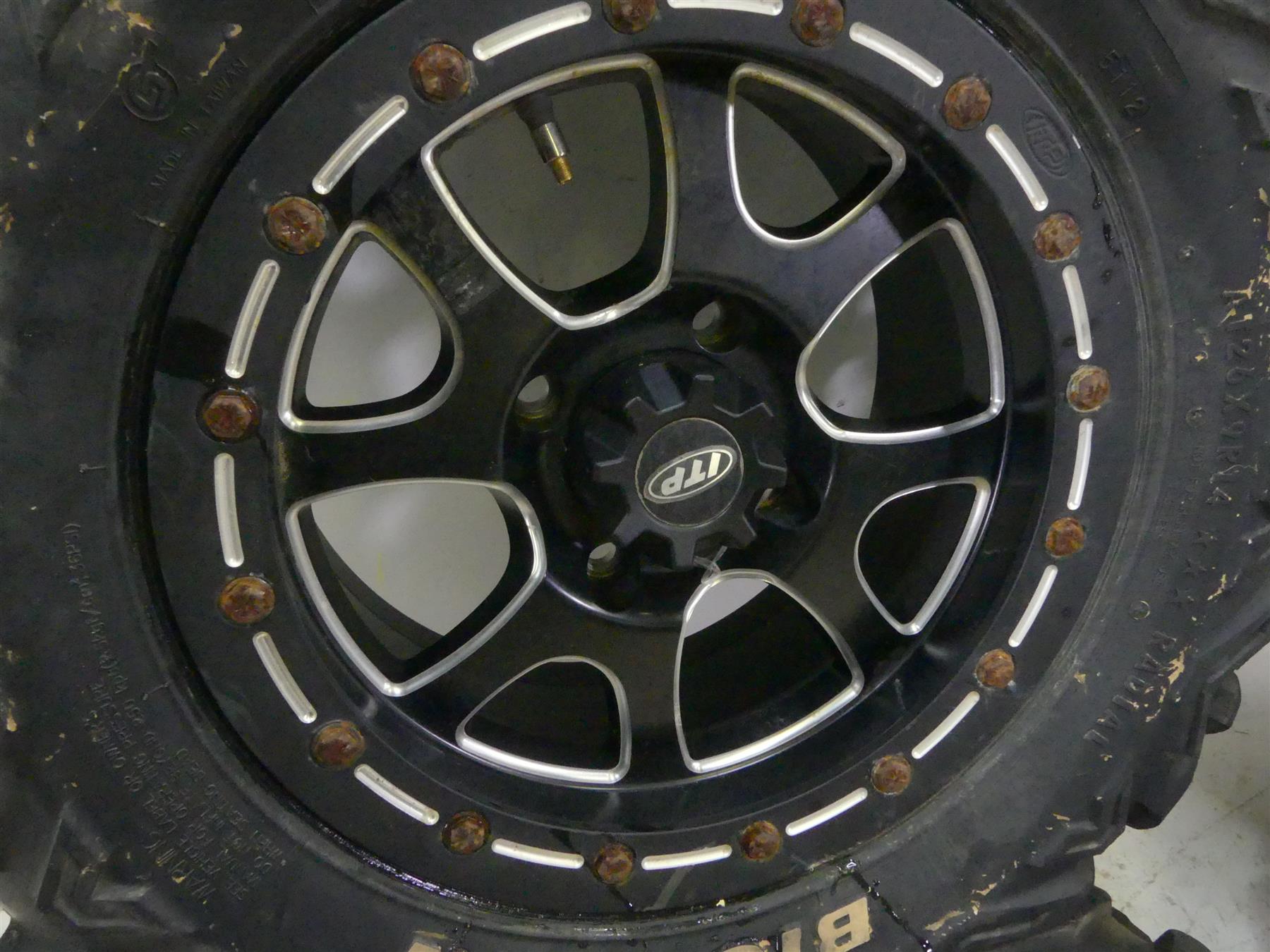 2013 Arctic Cat Wildcat 1000 LTD Maxxis Bighorn Tires ITP Wheels Set 1422076727B {{ shop.shopifyCountryName }} - Mototech271