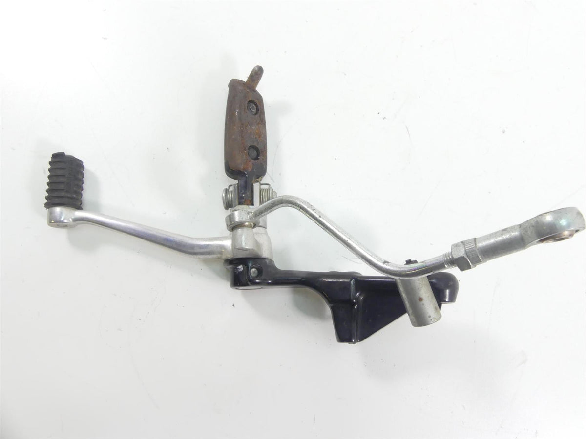 2006 Harley VRSCD Night Rod Left Front Footpeg + Shift Lever & Links 51091-06BK {{ shop.shopifyCountryName }} - Mototech271