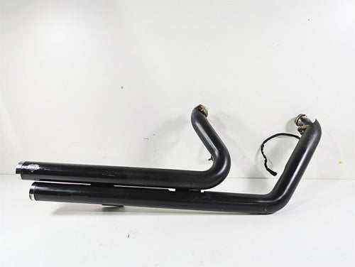 2009 Harley FLSTSB Cross Bones Vance Hines Staggered Big Shots Exhaust 47339 | Mototech271