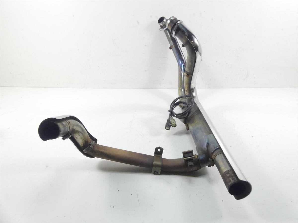 2012 Harley Touring FLHTK Electra Glide Oem Exhaust Pipe Header Set 66855-10A {{ shop.shopifyCountryName }} - Mototech271