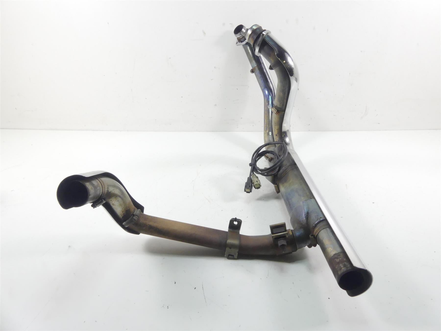 2012 Harley Touring FLHTK Electra Glide Oem Exhaust Pipe Header Set 66855-10A {{ shop.shopifyCountryName }} - Mototech271