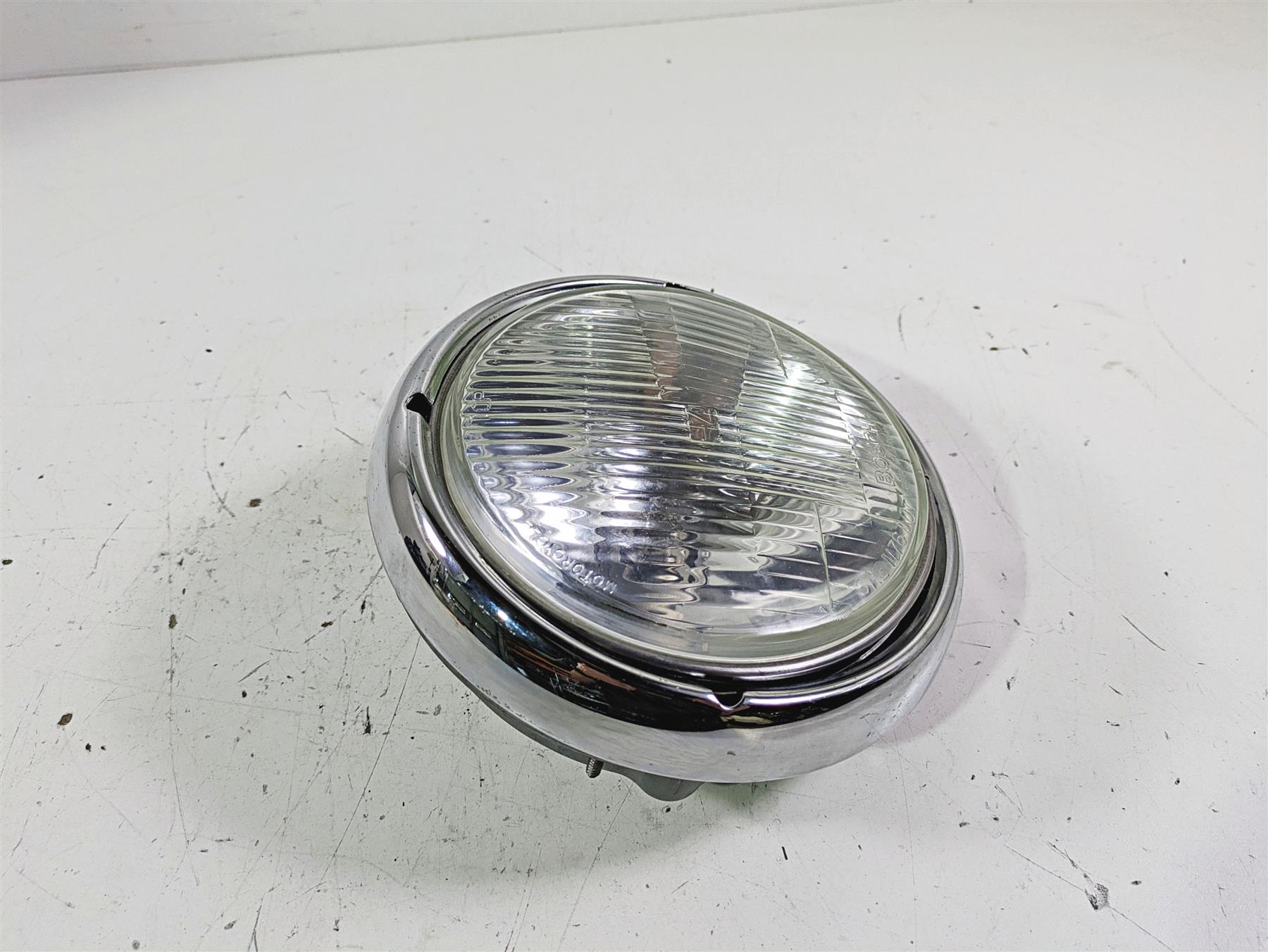 2003 Harley Touring FLHTCUI 100TH E-Glide Headlight Head Light Lamp 67728-02A {{ shop.shopifyCountryName }} - Mototech271
