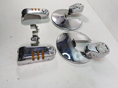 1999 Harley Touring FLHTC Electra Glide Front Disc Brake Chrome Cover 43149-95 {{ shop.shopifyCountryName }} - Mototech271