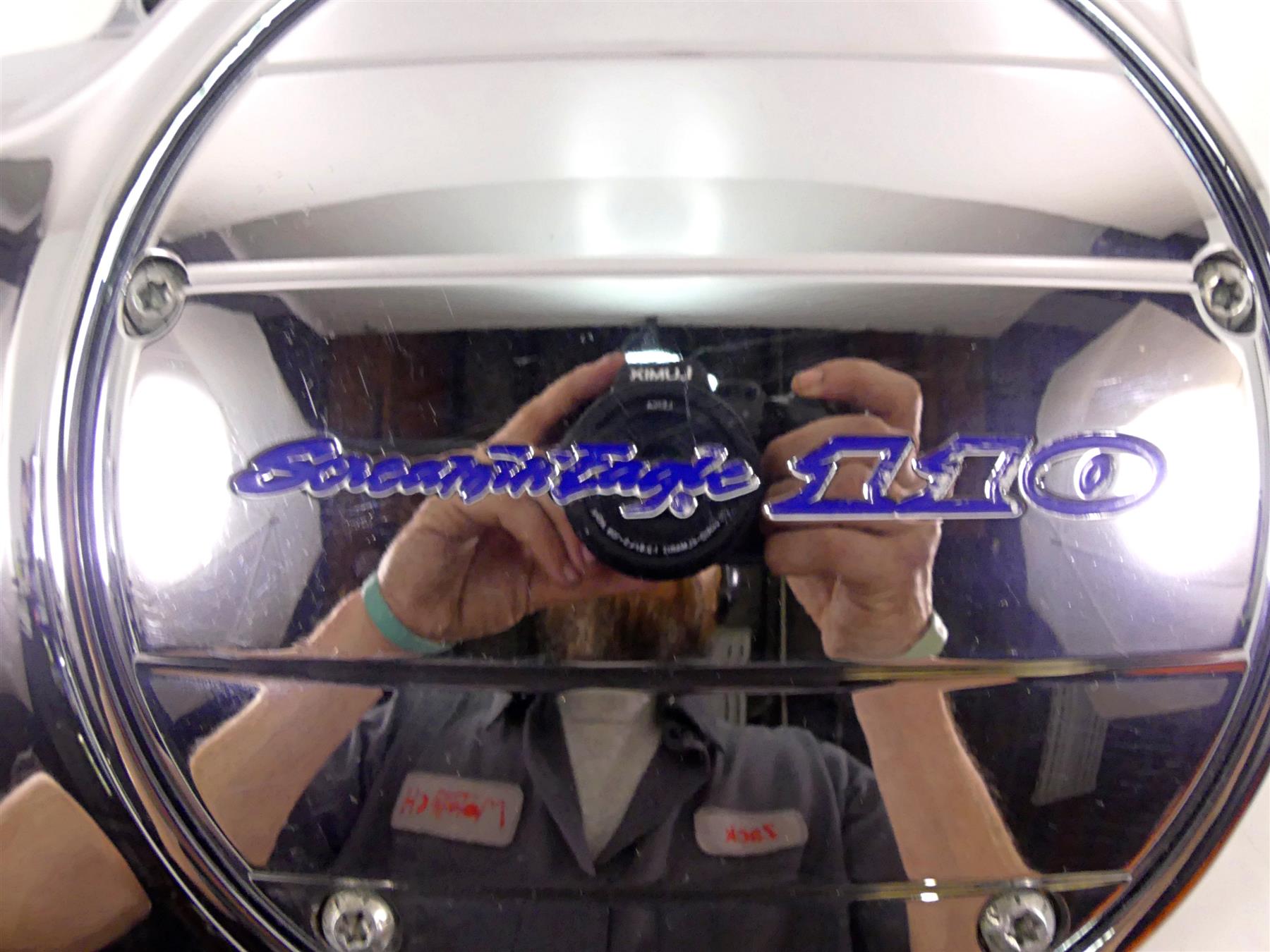 2007 Harley Touring FLHRSE CVO Road King Outer Primary Drive Cover 60685-07 {{ shop.shopifyCountryName }} - Mototech271