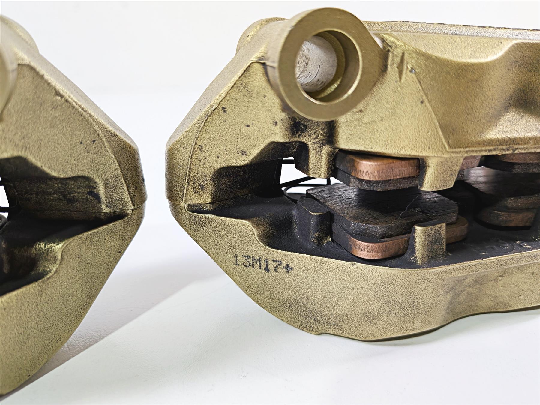 2014 BMW S1000RR K46 Gold Brembo Front Brake Caliper Set 100mm 34117714783 {{ shop.shopifyCountryName }} - Mototech271