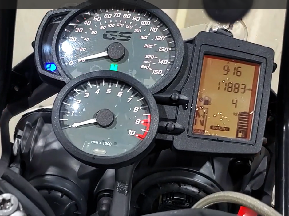 2017 BMW F800GS Adv K75 Speedometer Gauges Instrument 11K