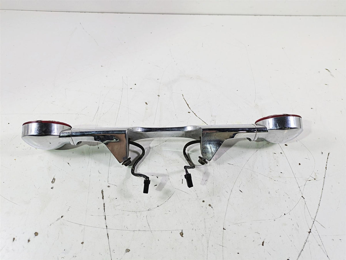 2003 Harley Touring FLHTCUI E-Glide 100th Rear Blinker Turn Signal Bar 68145-98 {{ shop.shopifyCountryName }} - Mototech271