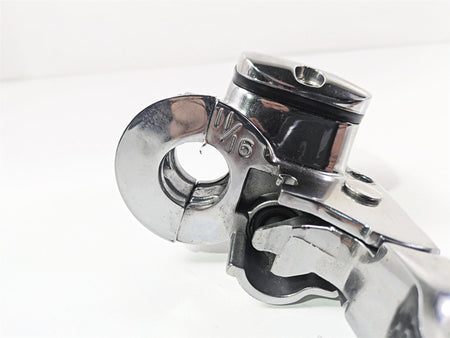 2001 Harley Touring FLHX Street Glide Chrome Front Brake Pump 11/16 41700737 {{ shop.shopifyCountryName }} - Mototech271