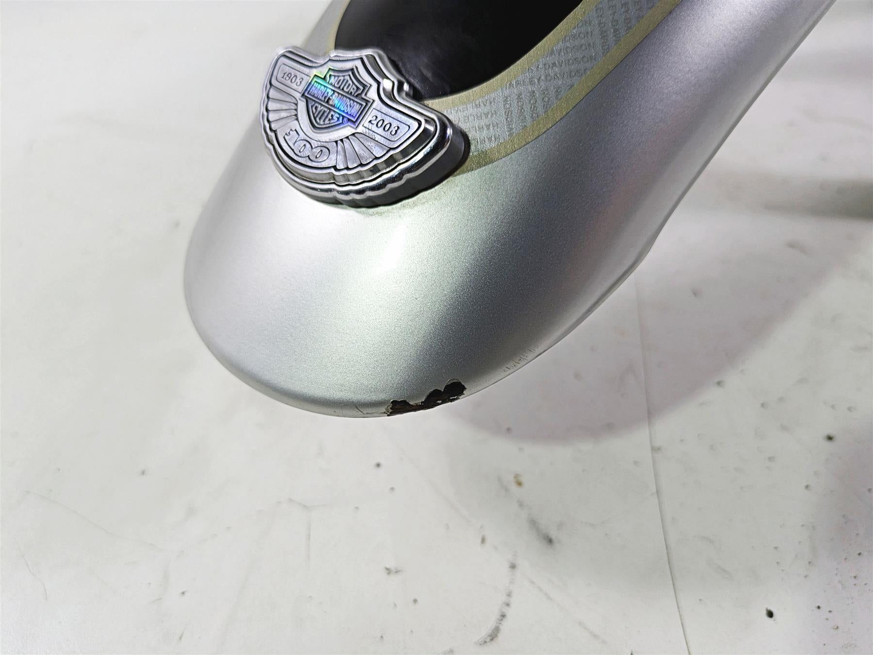 2003 Harley Softail FXSTDI Deuce 100th Front Fender Sterling Silver 59876-00A {{ shop.shopifyCountryName }} - Mototech271