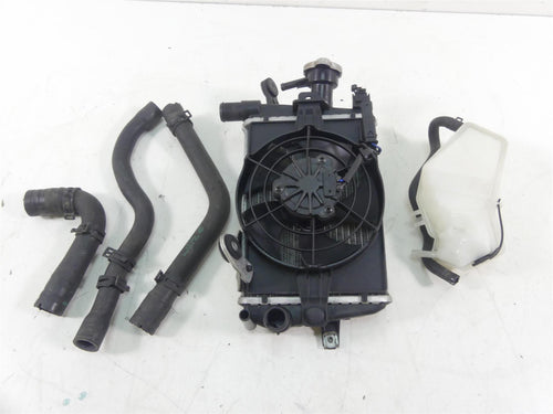 2017 BMW R1200GS GSW K50 Right Radiator Reservoir Fan & Cover Set 17118546416 | Mototech271