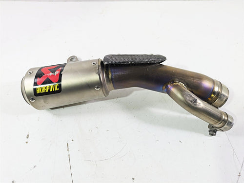 2017 BMW S1000RR K46 Akrapovic Titanium Slip-On Exhaust Muffler S-B10SO8-CUBT | Mototech271
