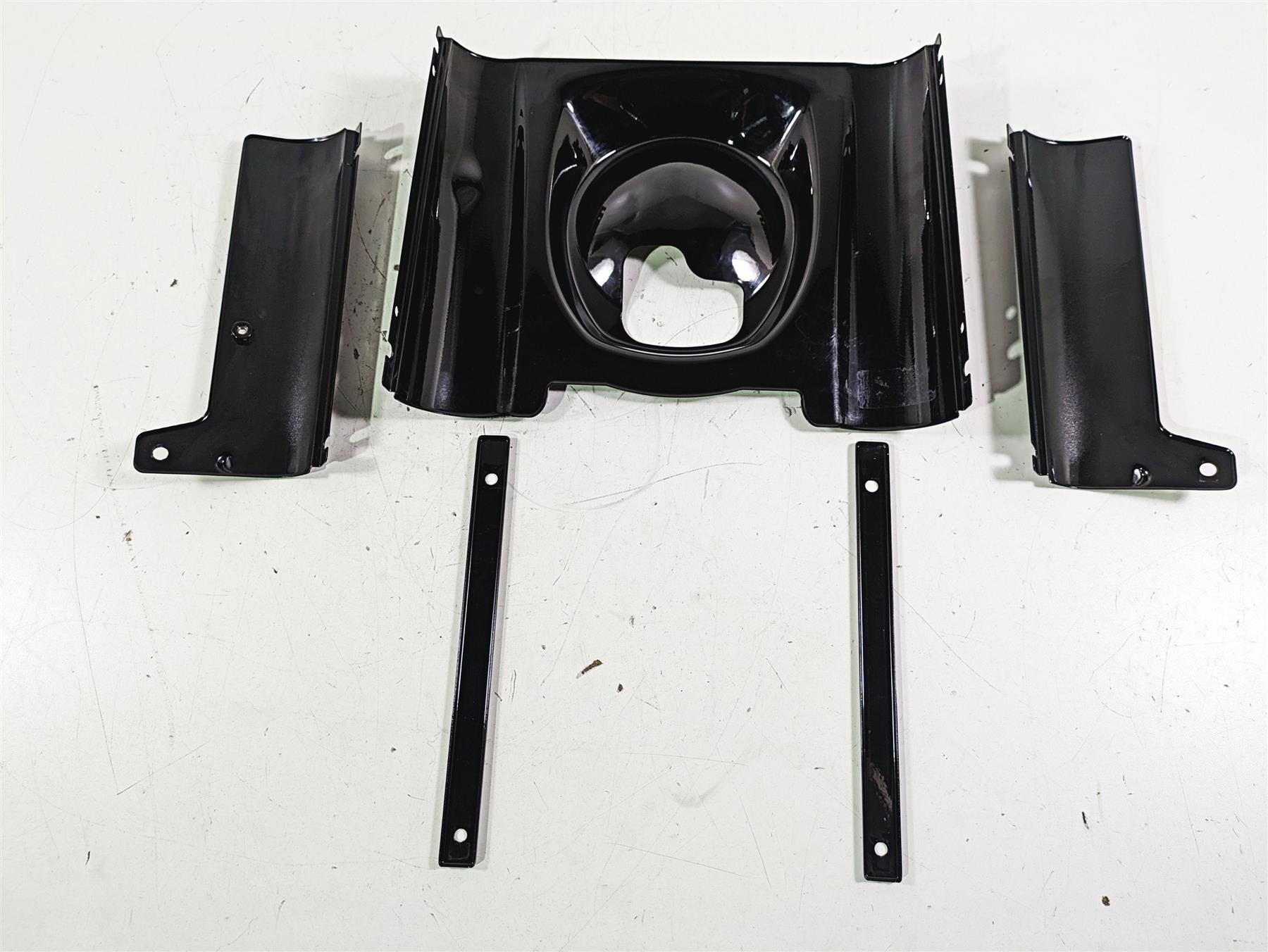 2019 Harley FLHCS Softail Heritage Upper Fork Headlight Cover Trim Set 61400458 {{ shop.shopifyCountryName }} - Mototech271