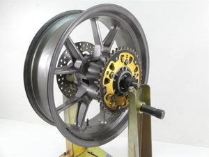 2004 Ducati 999 SBK Straight 17x5.5 Marchesini Rear Wheel Rim 50221001AA