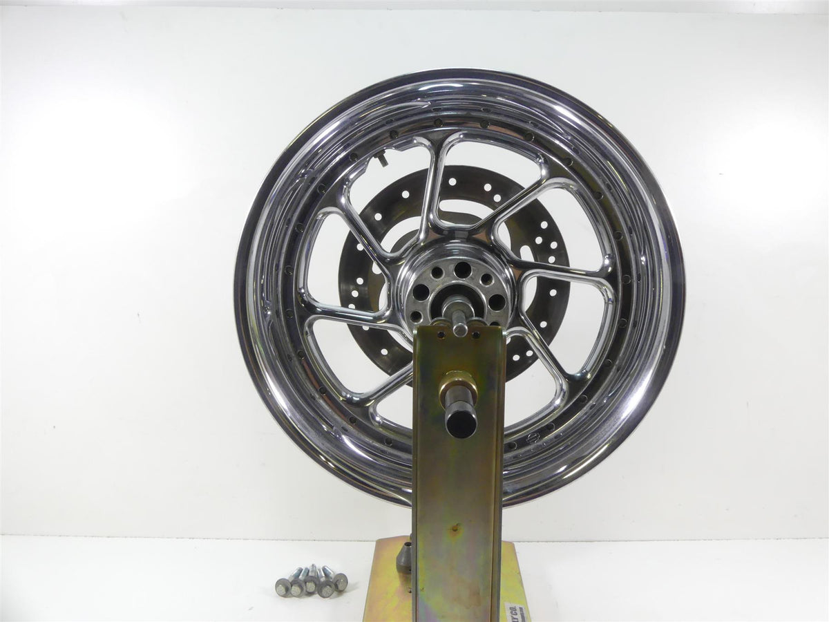 2007 Harley Touring FLHR SE CVO Road King Rear Chrome Wheel 17x4.5 42082-07 {{ shop.shopifyCountryName }} - Mototech271