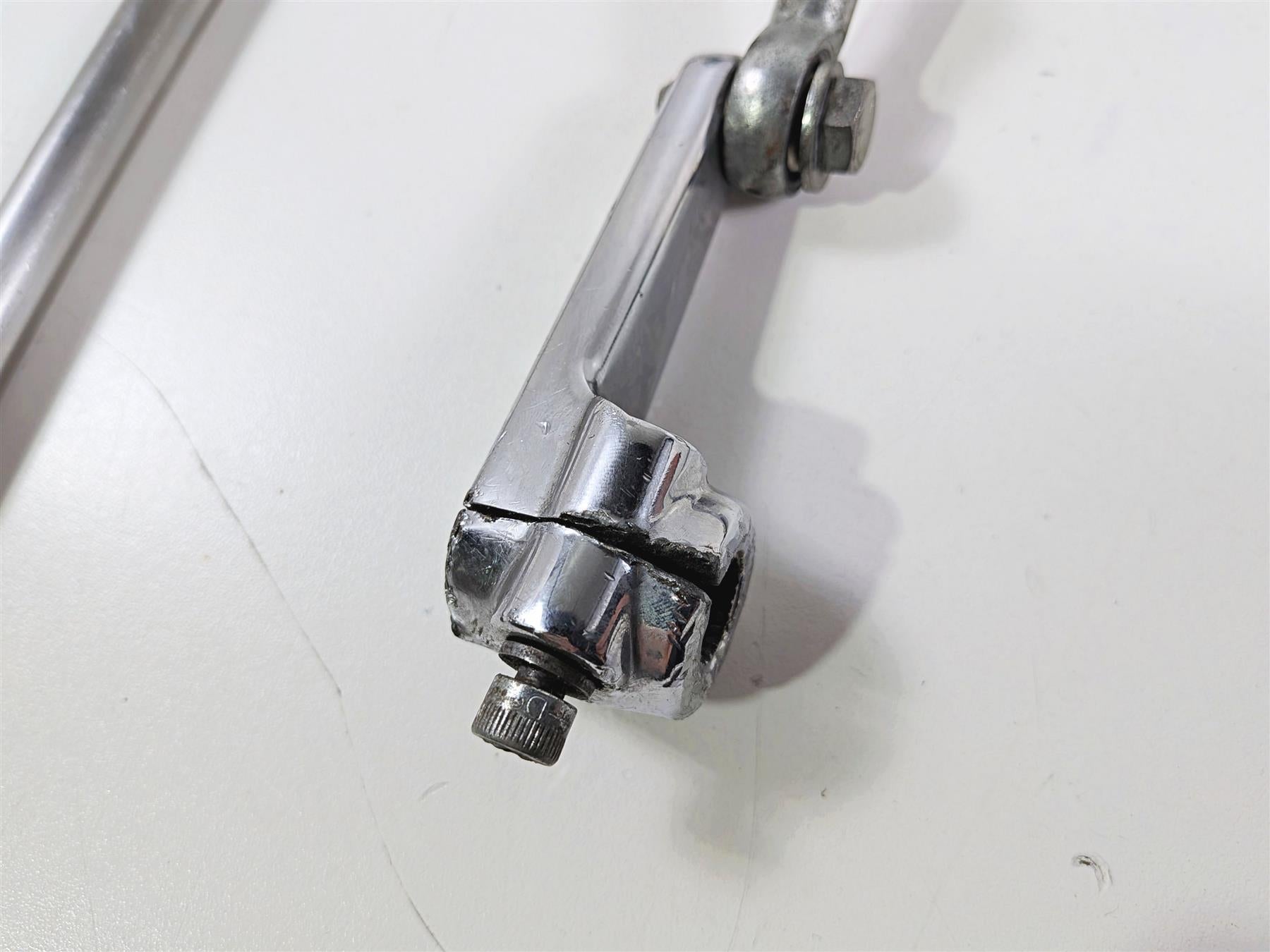 2003 Harley Sportster XL1200 Front Footpeg Shift Brake Lever Set 50951-90 {{ shop.shopifyCountryName }} - Mototech271