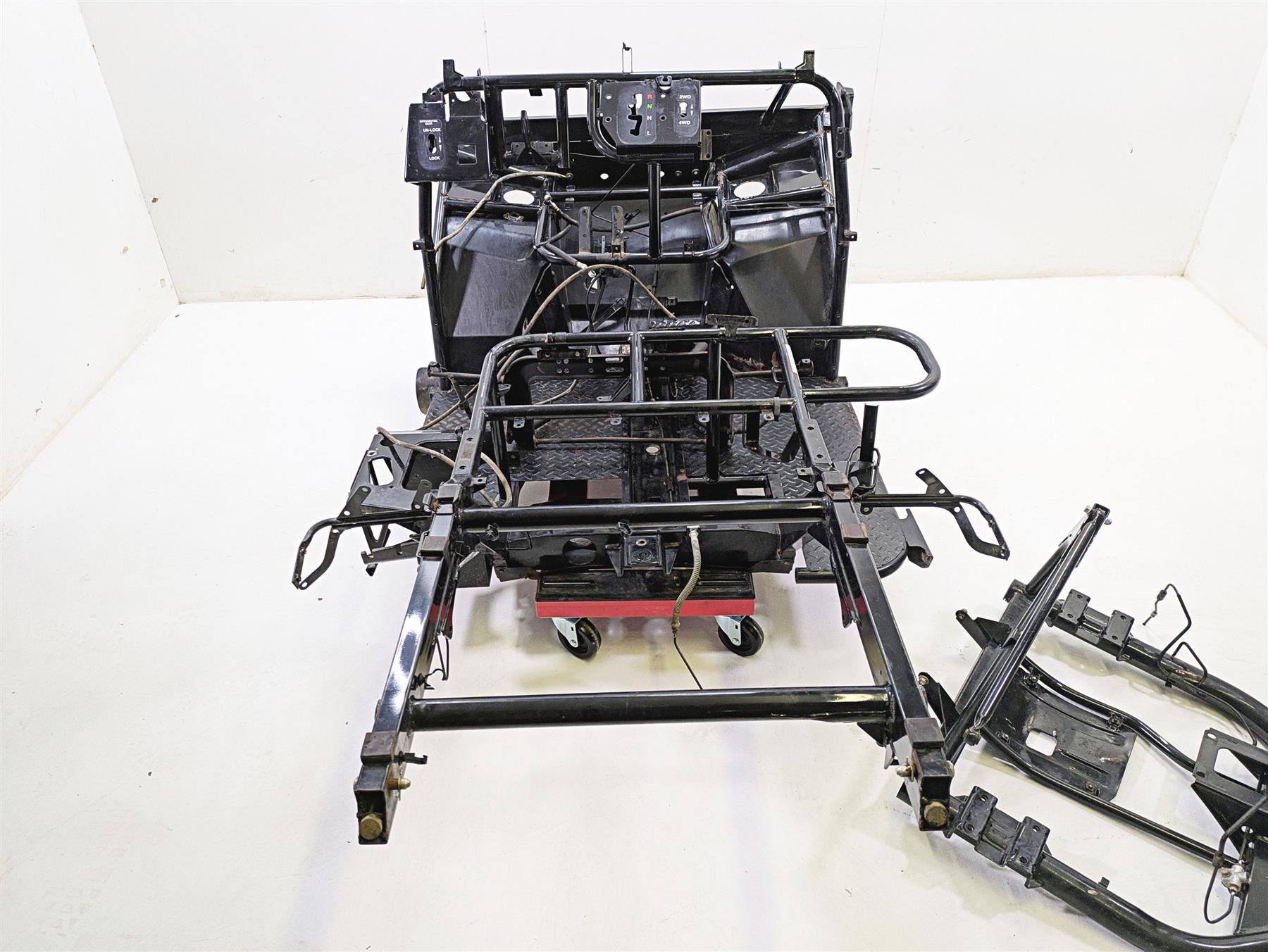 2010 Kawasaki 610 4x4 Mule Straight Main Frame Chassis & Foot Pedals With Clean Texas Title {{ shop.shopifyCountryName }} - Mototech271