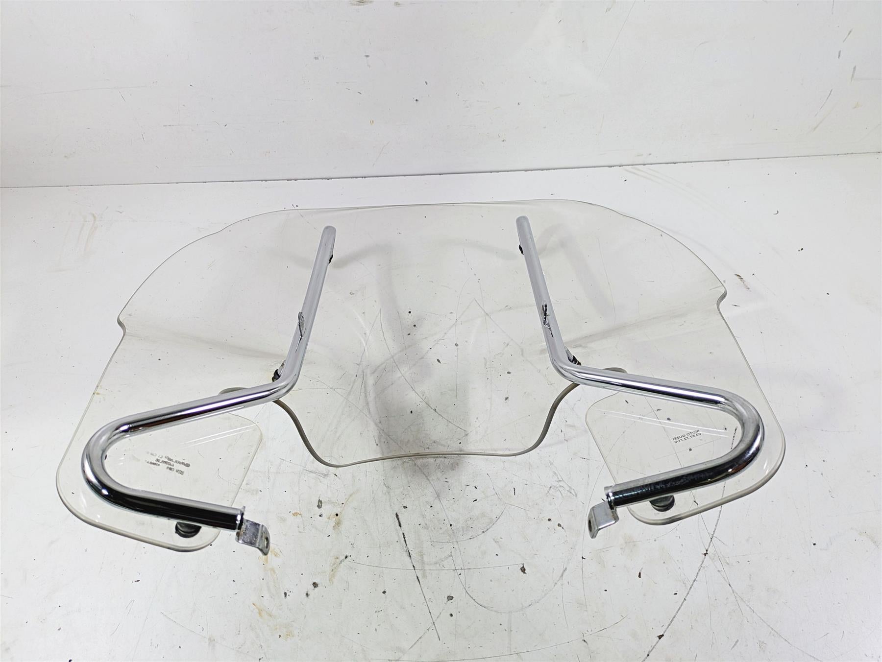 1998 Moto Guzzi California 1100 EV Big Wind Shield Screen & Mounts GU03575100 {{ shop.shopifyCountryName }} - Mototech271