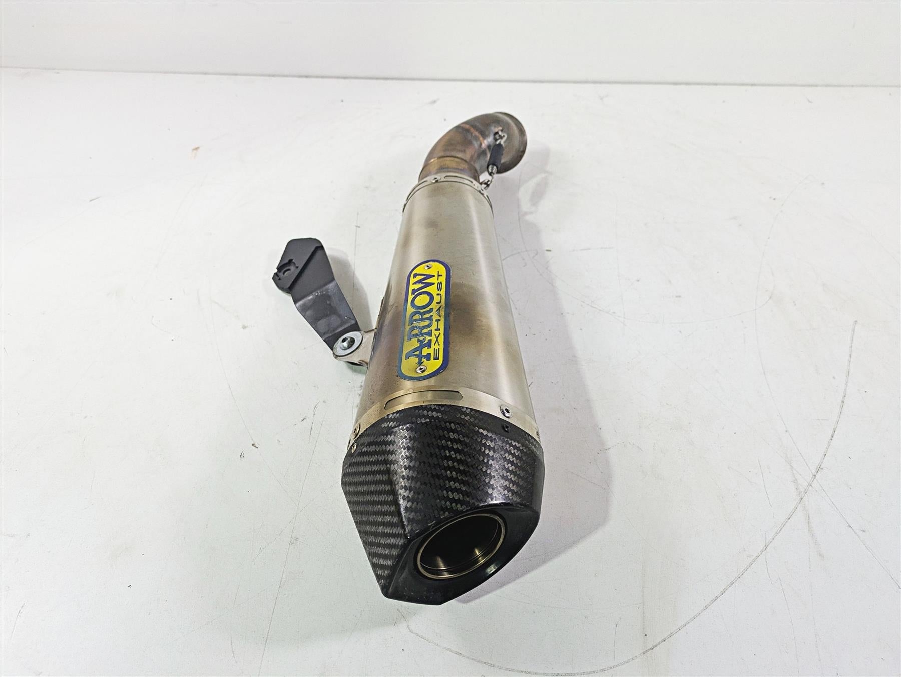 2015 Ducati Hypermotard 821 SP Arrow X-Kone Exhaust Mid Pipe Muffler 71806XKI {{ shop.shopifyCountryName }} - Mototech271