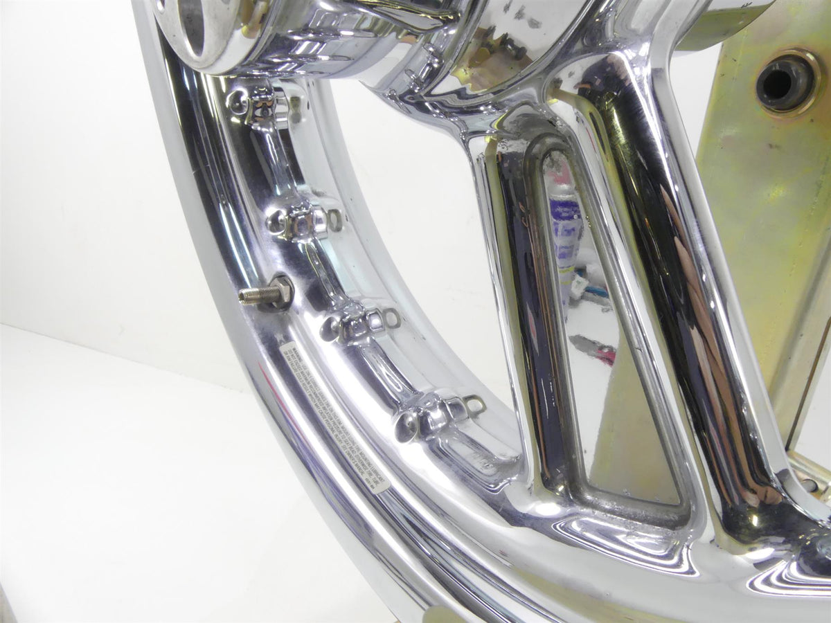 2004 Harley FLHTC SE CVO Electra Glide Straight Front Wheel Rim 16x3 43478-04 {{ shop.shopifyCountryName }} - Mototech271