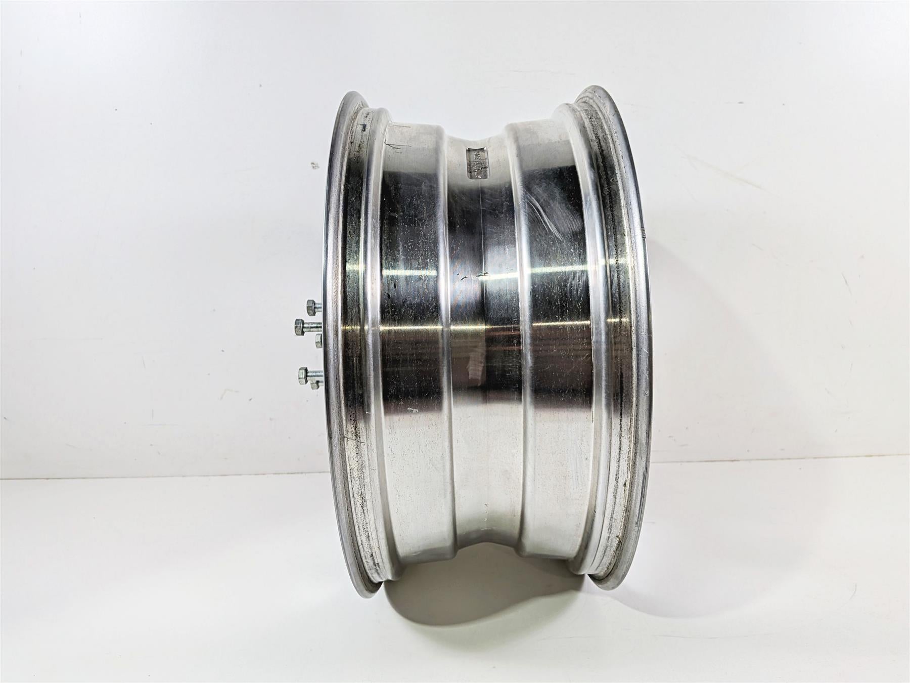 2009 Harley FXCWC Softail Rocker Straight 18x8 Rear Wheel Rim - Runout 41501-08 {{ shop.shopifyCountryName }} - Mototech271