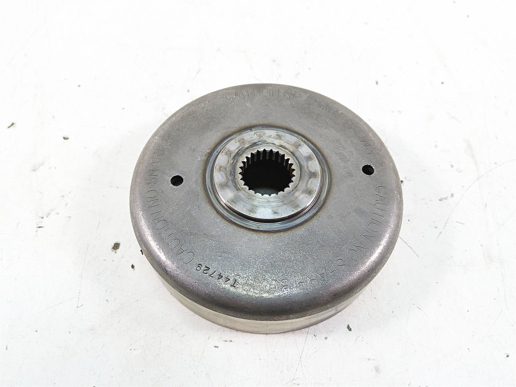 2009 Harley FXCWC Softail Rocker C Ignition Flywheel Rotor 30041-08 {{ shop.shopifyCountryName }} - Mototech271