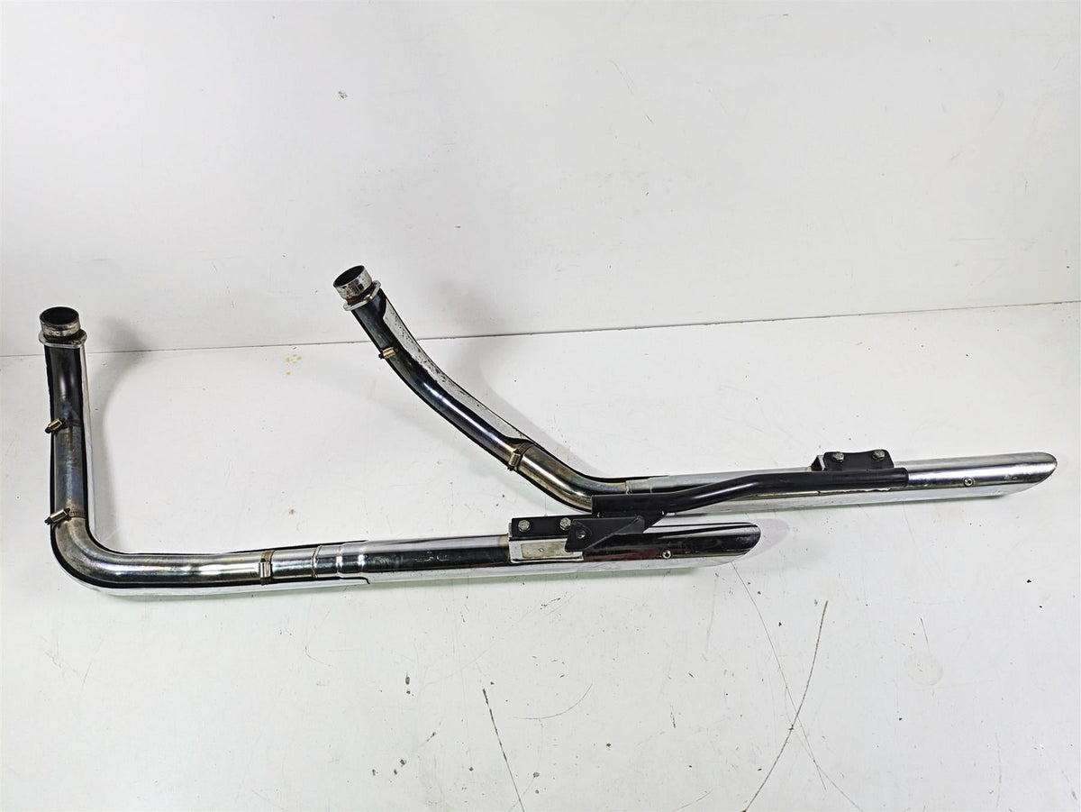 2002 Honda V-Twin VTX1800 C Cobra 2" Straight Slash Cut Drag Exhaust Set 1275 {{ shop.shopifyCountryName }} - Mototech271