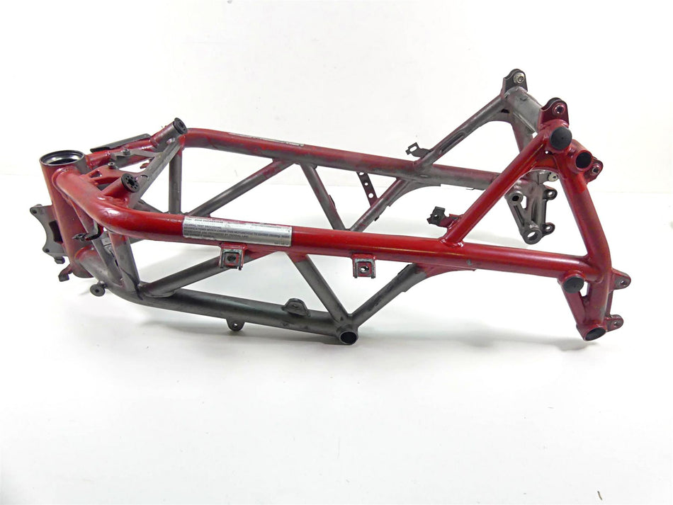 2008 Ducati 848 SBK Straight Main Frame Chassis With Maine Clean Title 47011891A {{ shop.shopifyCountryName }} - Mototech271