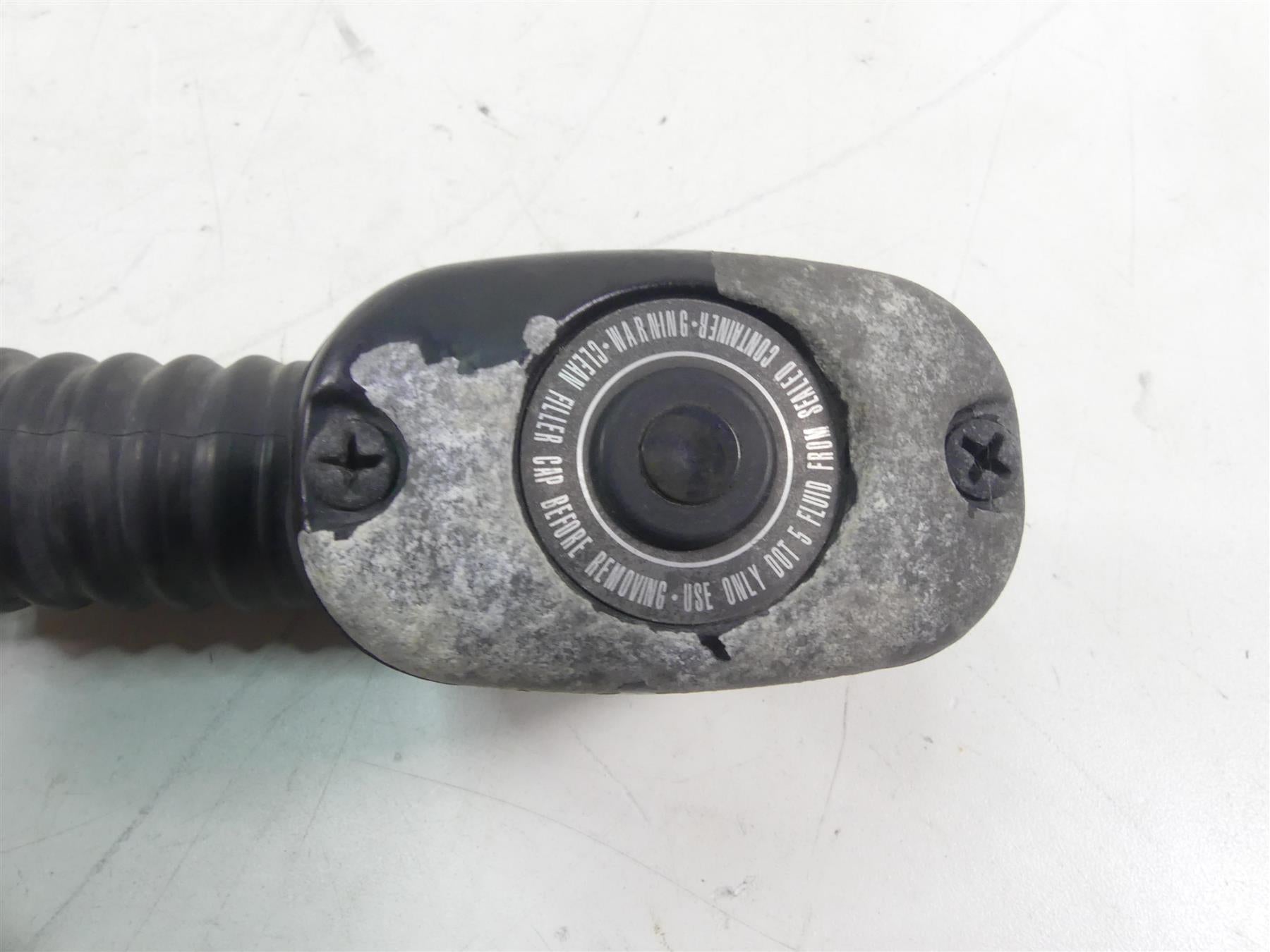 2005 Harley Softail FLSTSC Heritage Springer Rear Brake Master Cylinder 41755-99 {{ shop.shopifyCountryName }} - Mototech271