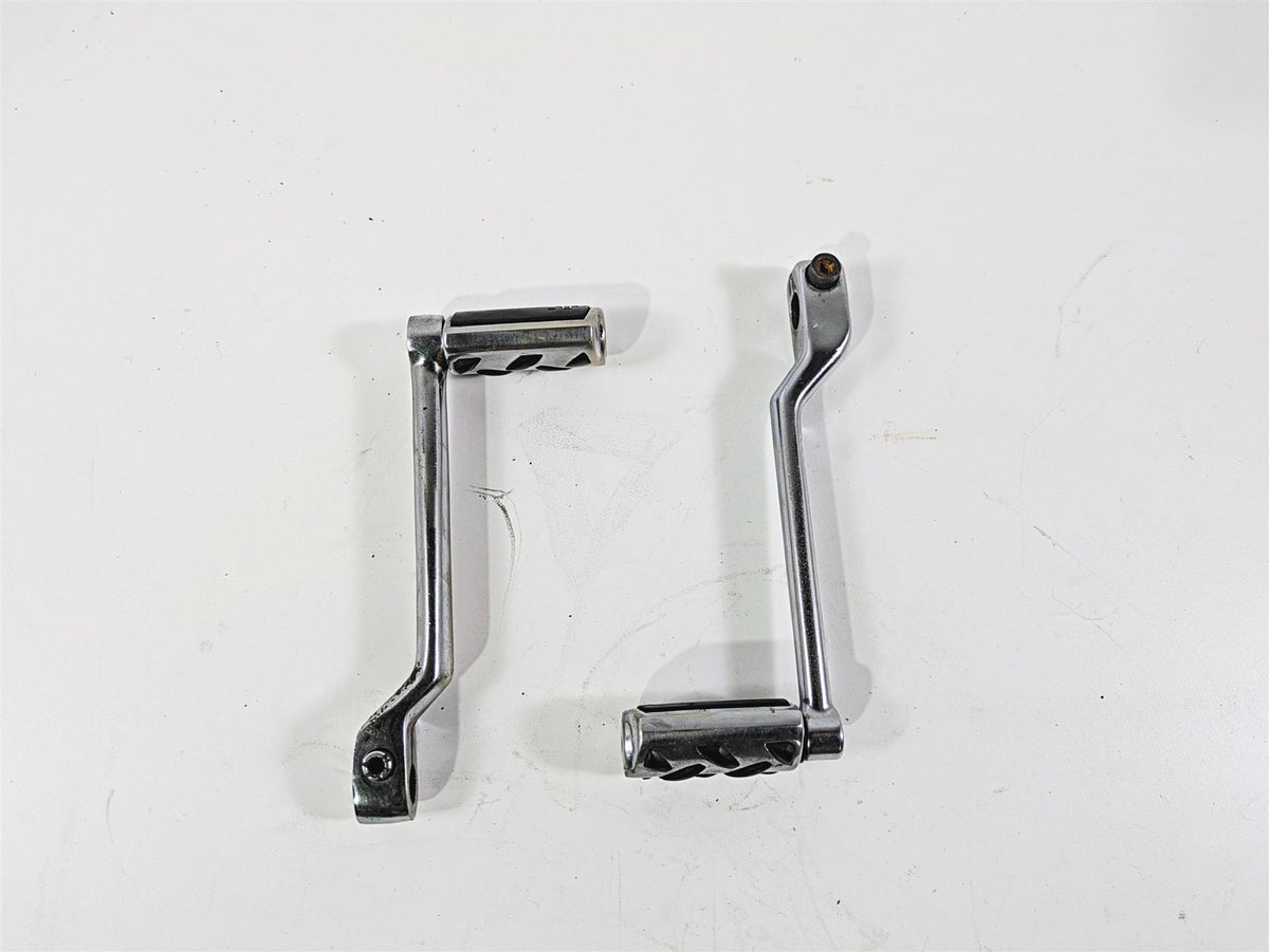2005 Harley Touring FLHRI Road King Chrome Shifter Lever Pedal Pegs {{ shop.shopifyCountryName }} - Mototech271