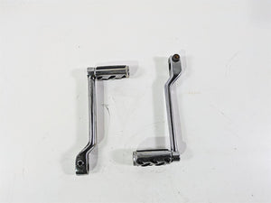 2005 Harley Touring FLHRI Road King Chrome Shifter Lever Pedal Pegs