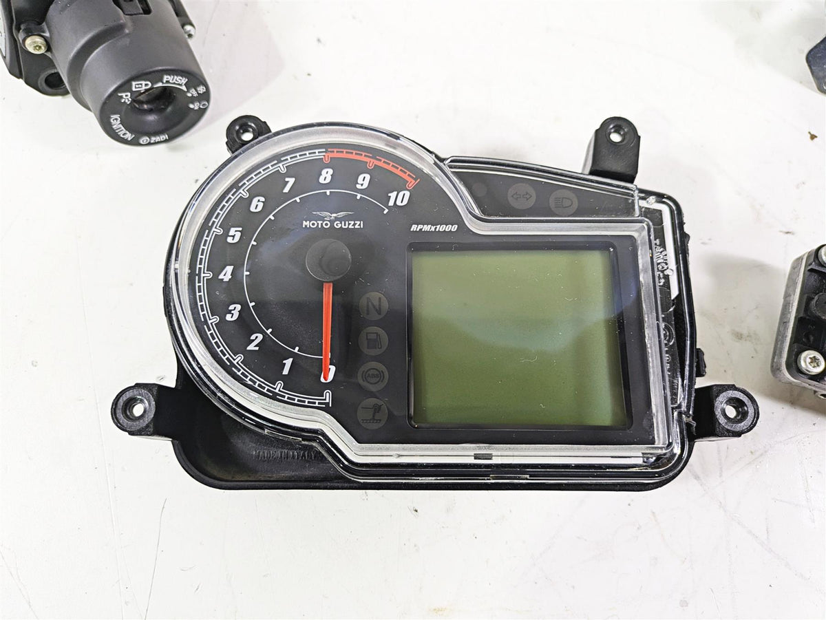 2016 Moto Guzzi Stelvio 1200 8V NTX Speedo Ignition Switch Key Lock 36k 897645 {{ shop.shopifyCountryName }} - Mototech271