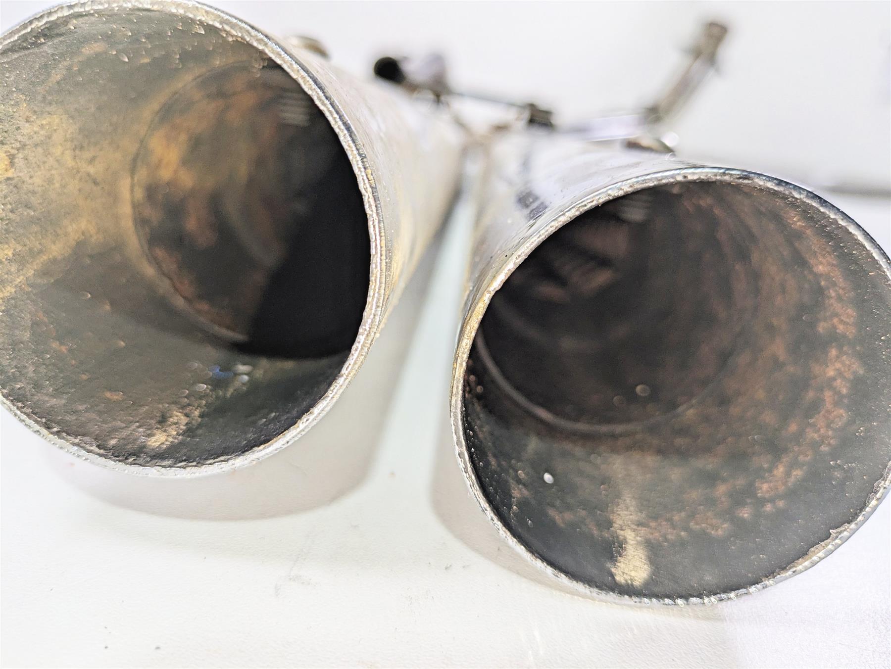 2000 Honda VT1100 Shadow Sabre Cobra Long Exhaust Pipe System {{ shop.shopifyCountryName }} - Mototech271