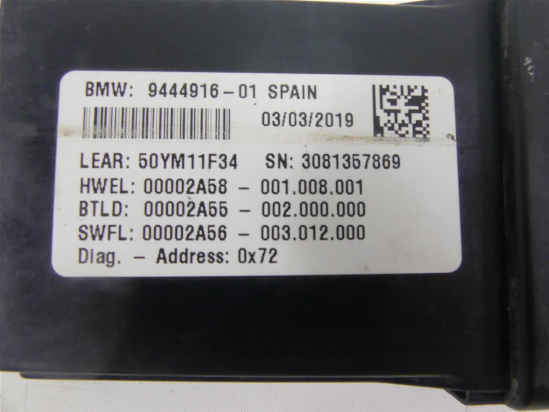 2019 BMW R1250GS K50 Light Control Module Unit Box 61359444916 {{ shop.shopifyCountryName }} - Mototech271