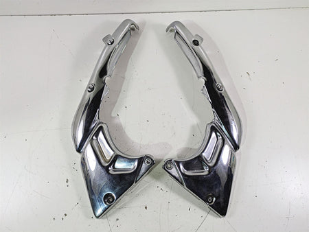 1998 Moto Guzzi California 1100 EV Rear Side Chrome Cover Fairing Set GU03467300 {{ shop.shopifyCountryName }} - Mototech271