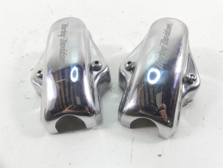 2004 Harley Softail FXSTD SE CVO Deuce Rear Chrome Axle Nut Covers 44500-03B {{ shop.shopifyCountryName }} - Mototech271