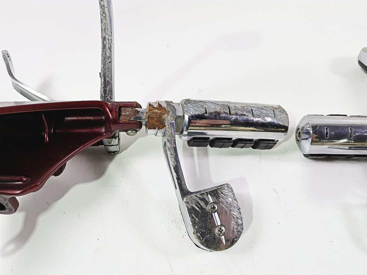 2008 Harley FXCWC Softail Rocker Front Footpeg Shifter Brake Set -Read 42508-08 {{ shop.shopifyCountryName }} - Mototech271