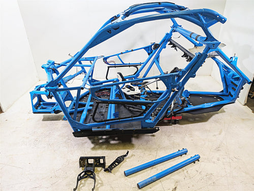 2018 Can Am Maverick X3 XRC Turbo R Main Frame Chassis Blue BoS - Read 715005027 | Mototech271