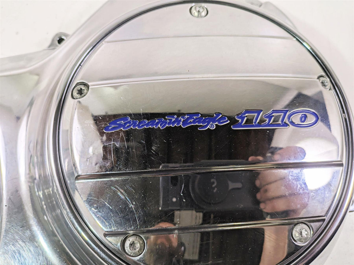 2007 Harley Touring FLHRSE CVO Road King Outer Primary Clutch Cover 60685-07 {{ shop.shopifyCountryName }} - Mototech271