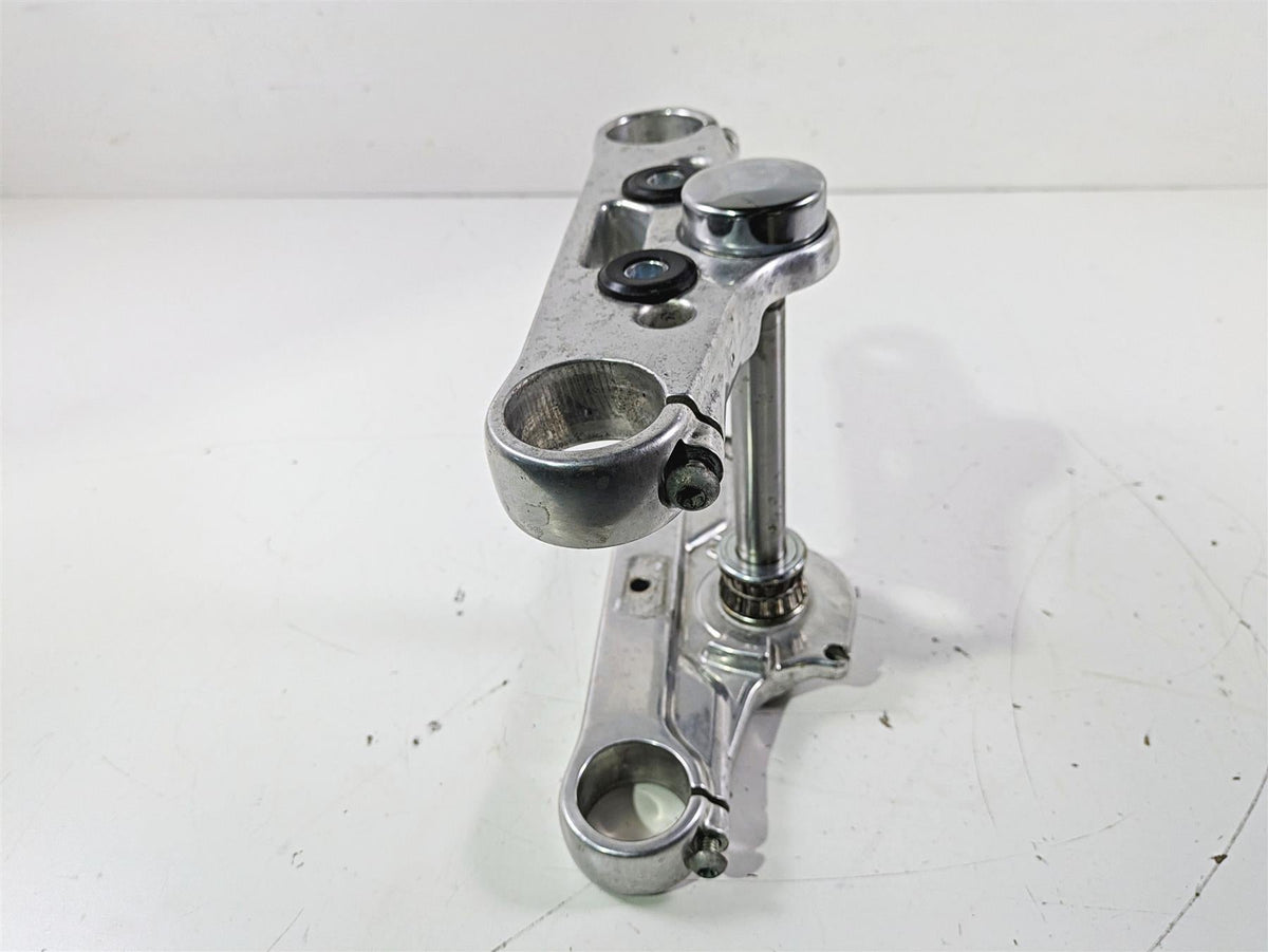 2007 Harley FXDWG Dyna Wide Glide Lower & Upper Triple Tree 49mm Set 46317-07 {{ shop.shopifyCountryName }} - Mototech271