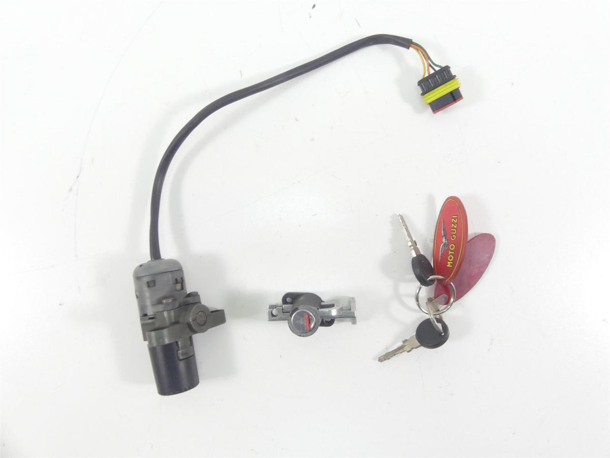 2001 Moto Guzzi California Sp 1100 Ignition Switch Key Lock Set GU03736801 {{ shop.shopifyCountryName }} - Mototech271