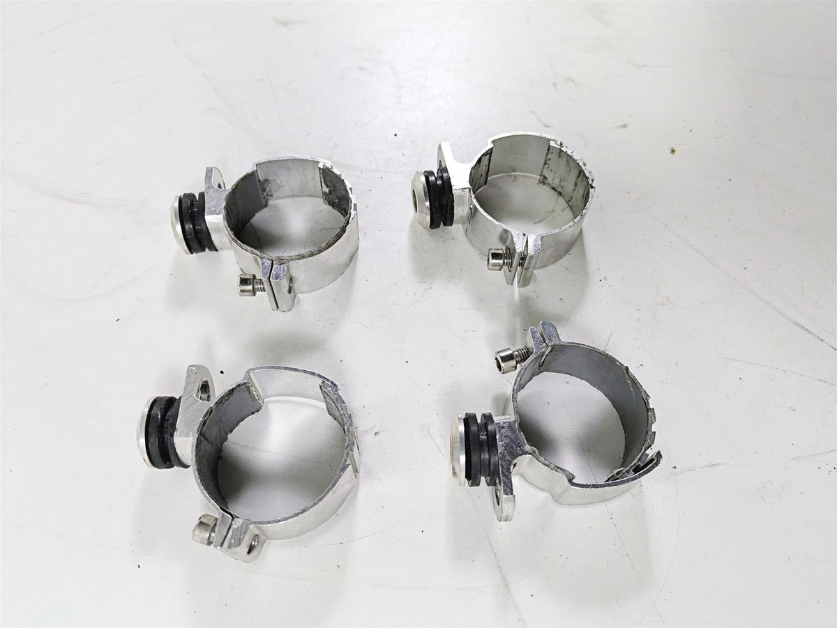 2017 Harley Dyna FXDB Street Bob Windshield Wind Shield Screen Clamps Mount Set {{ shop.shopifyCountryName }} - Mototech271