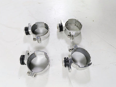 2017 Harley Dyna FXDB Street Bob Windshield Wind Shield Screen Clamps Mount Set {{ shop.shopifyCountryName }} - Mototech271