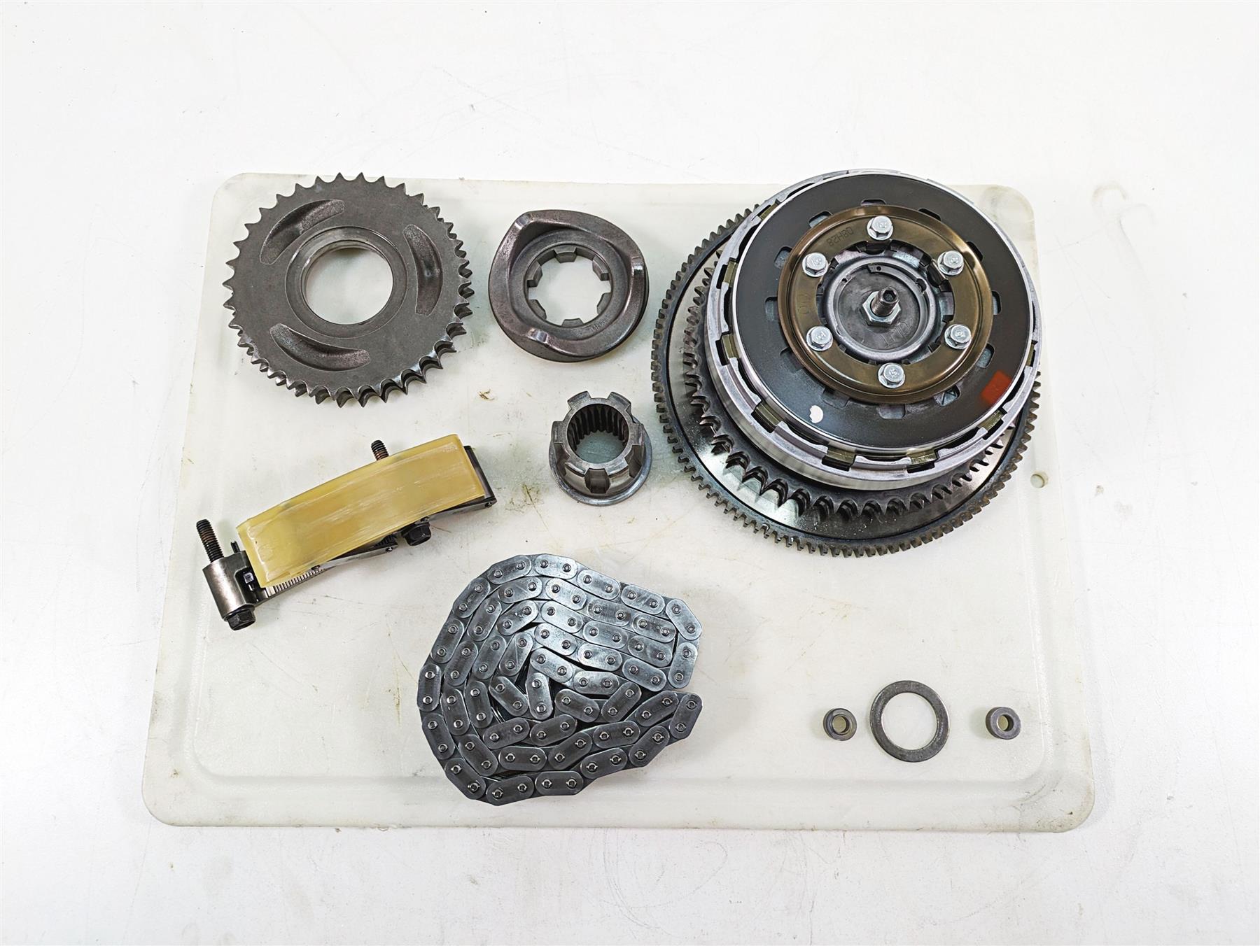 2009 Harley FXDF Dyna Fat Bob Primary Drive Clutch Kit 10k 37813-06A {{ shop.shopifyCountryName }} - Mototech271